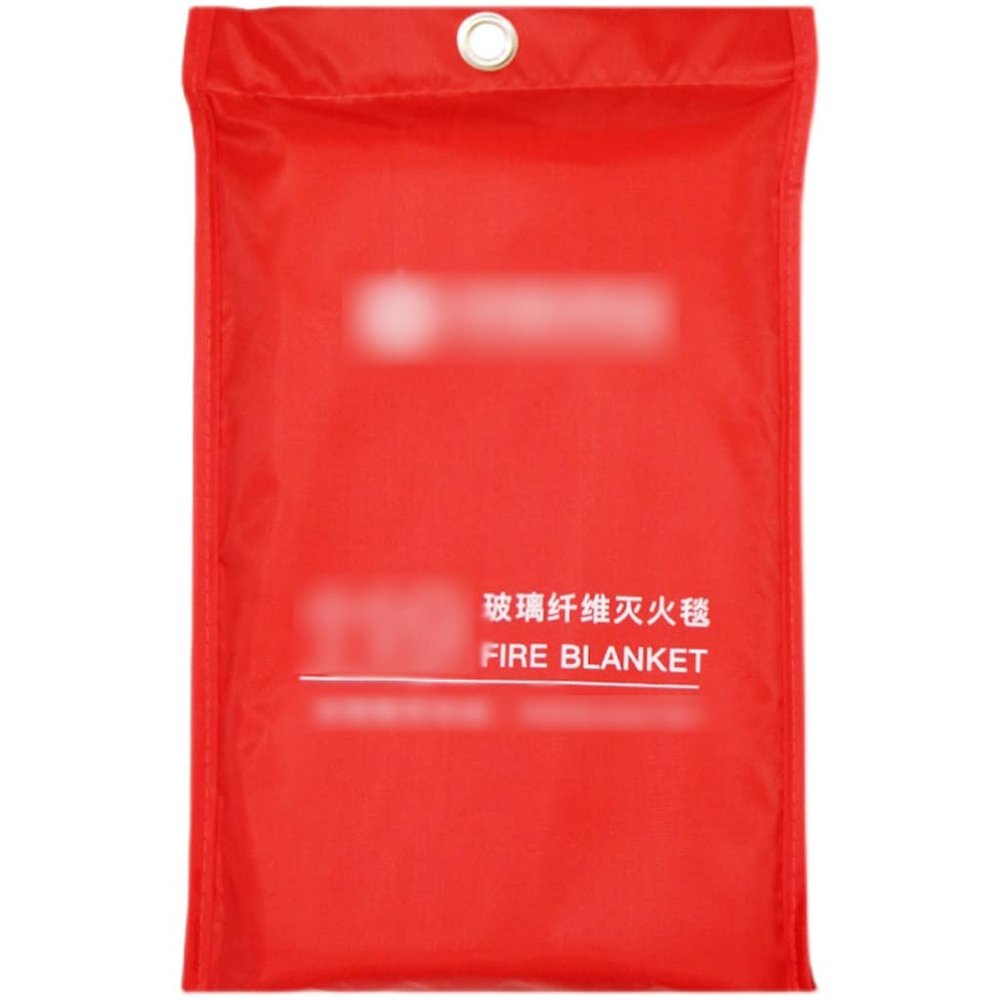 Fire Blanket Camping Emergency Blankets Hotel Dedicated Emergency Blankets, Fiberglass Material Fireproof Blanket, Escape Fire Suppression Blanket, Large Size (Color : White, Size : 78 * 78inches)