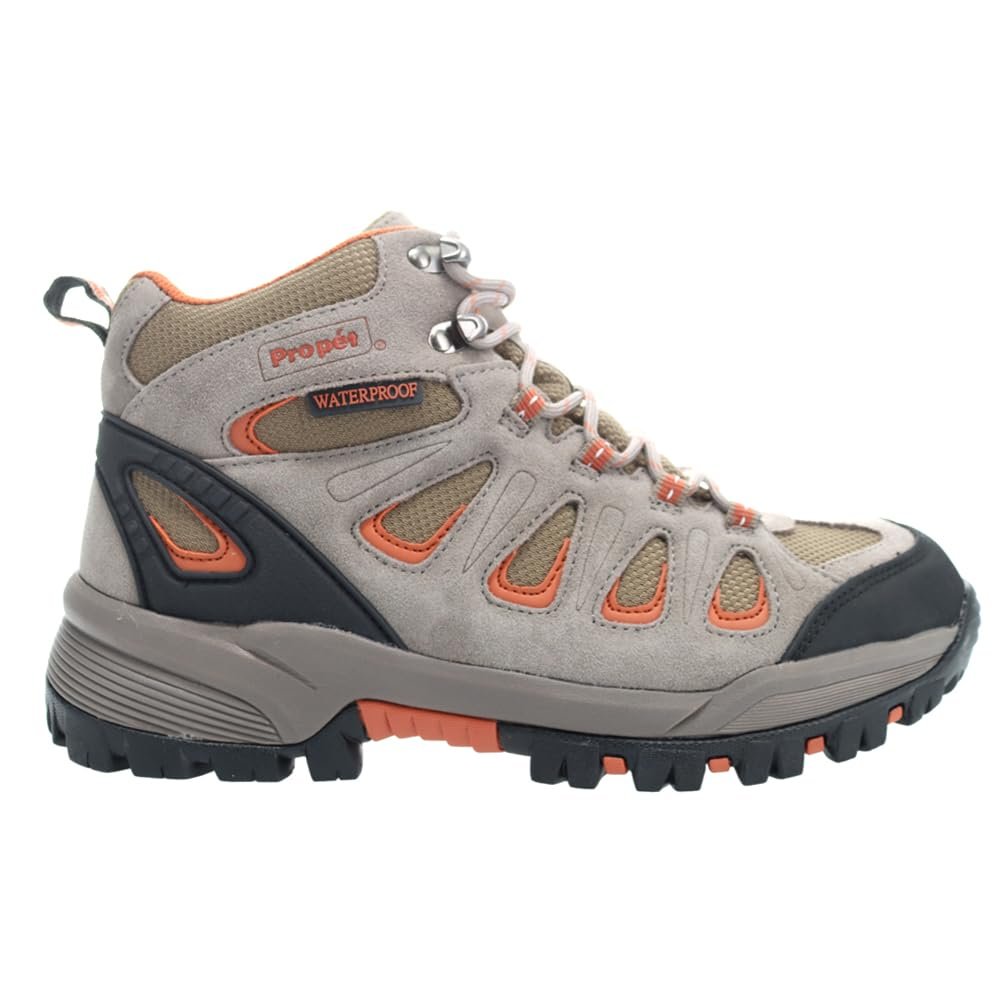 Propet Mens Ridge Walker Round Toe Hiking Hiking Casual Boots Ankle - Beige - Size 16 3E