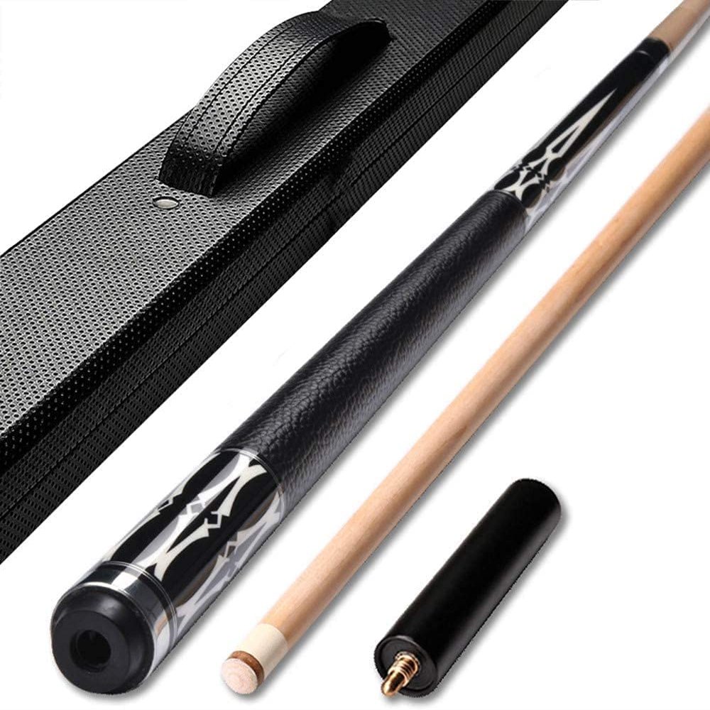 Pool Cue Billiard Cue 58 inch 1/2 Maple Handmade with Extension Accessories/Professional Pool Stick with Box Case WEWYQSJXBXF-211206(Color:D;Size:147cm/58in)
