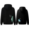XBKPLO Hubby and Wifey Shirts Set Funny Husband Shirts Gifts for Couples Boyfriend Hoodie Tracksuit Couples Gifts for Boyfriend and Girlfriend Black view 2