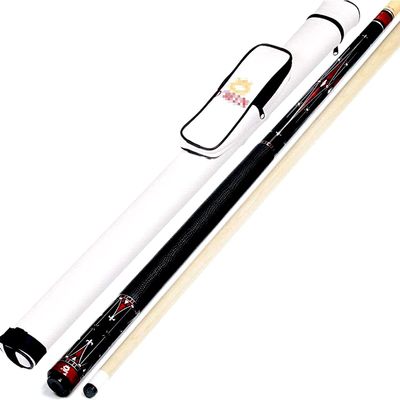 Pool Cue Billiard Cue 58 Inch 1/2 Canadian Maple Professional Billiard Pool Cue Stick 13Mm Multilayer Leather Tip (19-20Oz) WEWYQSJXBXF-211206(Color:B;Size:12.75mm Tip)