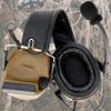 Hearangel Tactical Headset,Sound Pickup Noise Reduction & K 2 Pin PTT for Airsoft Activities (Coyote Brown) view 2