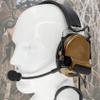 Hearangel Tactical Headset,Sound Pickup Noise Reduction & K 2 Pin PTT for Airsoft Activities (Coyote Brown) view 4