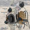Hearangel Tactical Headset with ARC Rail Adapter Hearing Protection with Gel Ear Pads for Airsoft Sports (Coyote Brown) view 3