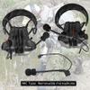 Hearangel Tactical Headset,Sound Pickup Noise Reduction & K 2 Pin PTT for Airsoft Activities (Black) view 4