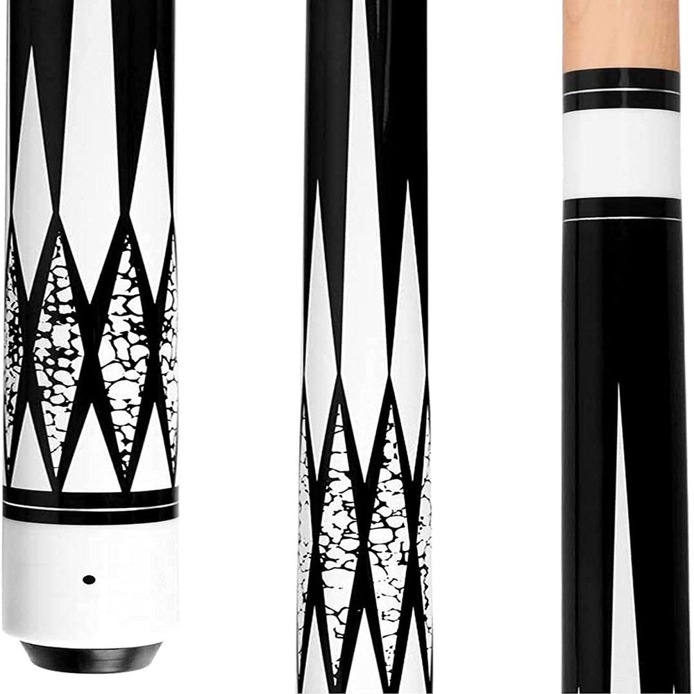 Pool Cue Billiard Cue 57 Inch 1/2 Maple Professional Commercial Wooden Cue Sticks Pool Sticks Superb Gift for a Pool Enthusiast WEWYQSJXBXF-211206(Color:White)