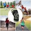 Shanrya Kneepad, Exercise Kneepad, Volleyball Knee Pads Breathable Knee Pads Outdoor Kneepad Elastic Kneepad for Sports Dancing Running Hiking Basketball Training (Green view 4