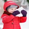 Hicarer 2 Pairs Kids Mittens Children Winter Snow Waterproof Thick Warm Windproof Gloves for Girls Boys(Pink and Dark Purple,5-8 Years,Star Style) view 2
