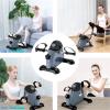 Mini Exercise Bike, himaly Under Desk Bike Pedal Exerciser Portable Foot Cycle Arm & Leg Peddler Machine with LCD Screen Displays view 3