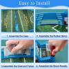 Mini Foosball Games, Tabletop Football Soccer Pinball for Indoor Game Room, Table Top Foosball Desktop Sport Board Game for Adults Kids Family Game Night Fun (22"x 11" x 4.3") view 3