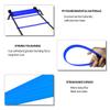 OFYDNR Speed Agility Ladder Training Set, 12 Rung 20Ft Agility Ladder, 12 Disc Cones, 4 Steel Stakes, Resistance Parachute with Carry Bag for Soccer Basketball Football Boxing Footwork Sports (Blue) view 3