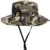 Boys Camo Sun-Bucket-Hat Summer Outdoor Safari Fishing-Hat Boonie-Cap for Kids