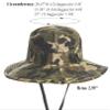 Boys Camo Sun-Bucket-Hat Summer Outdoor Safari Fishing-Hat Boonie-Cap for Kids view 4