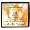 zapbest 9701811-Love Dancing Necklace-Wife necklace gift, Wife Gift, Christmas Gift, To my christmas baby Love Dancing Necklace Gift view 1