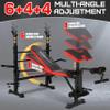 OPPSDECOR 900LBS Weight Bench Set Adjustable Bench Press Set with Squat Rack Foldable Olympic Workout Bench with Leg Developer Preacher Curl Workout Bench for Home Gym Full Body Exercise view 3