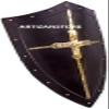 ARTIZANSTORE Medieval Knight Shield Brass Cross Templar Shield Fighting Shield Armour Shield Steel Medieval Warrior Viking Wooden Shield for Cosplay, Role-Play 18 Gauge Steel view 2
