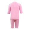 Julysand Toddler Girls Rash Guard Sets 3D Flamingo Swimsuit Pink Striped Two Piece Modest Swimwear Sun Protection Suit view 2