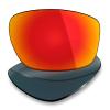 Mryok 4 Pair Polarized Replacement Lenses for Electric D. Payne Sunglass - Stealth Black/Fire Red/Ice Blue/Bronze Brown view 3