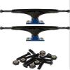 Tensor Trucks Alloy Black / Navy Skateboard Trucks - 5.0" Hanger 7.75" Axle with 1" Raven Black Hardware - Bundle of 2 items view 1