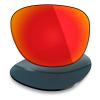 Mryok 4 Pair Polarized Replacement Lenses for Oakley Leadline OO9473-56mm Sunglass - Stealth Black/Fire Red/Ice Blue/Silver Titanium view 3