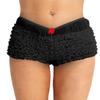 renvena Women's Ruffle Layered Bloomers Safety Tired Boyshorts Booty Pettipants Girlie Dance Shorts Black One Size view 1
