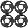 WF Athletic Supply Olympic Grip Plate, 2-inch Diameter Collar Opening for Compatibility on any Olympic Barbell, Available in 2.5, 5, 10, 25 & 45lb view 1