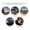 Flashlight Rechargeable, LED Tactical Small Flashlight, Adjustable Brightness, Pen LED Flashlight Pocket Light Work Light with Magnetic Rotating Clip for Hiking, Everyday Use(7.2 x 1.06 x 0.75inch) view 2