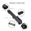 Flashlight Rechargeable, LED Tactical Small Flashlight, Adjustable Brightness, Pen LED Flashlight Pocket Light Work Light with Magnetic Rotating Clip for Hiking, Everyday Use(7.2 x 1.06 x 0.75inch) view 3