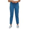 Alfred Dunner Womens Petite Super Stretch Mid- Rise Average Length Pant Medium Denim Size 8P view 1