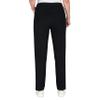 Alfred Dunner Womens Petite Super Stretch Mid- Rise Average Length Pant Black Size 6P view 3