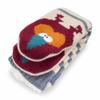 BambooMN Extra Thick Fuzzy Thermal Cabin Fleece-lined Knitted Non-skid Crew Sock, Owl - Small - Medium - 1 Pair view 3