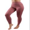 90 Degree By Reflex Performance Activewear - Printed Yoga Leggings - Snake Rouge Blush Elastic Free - Small view 1