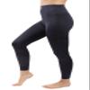 90 Degree By Reflex Performance Activewear - Printed Yoga Leggings - Camo Navy Elastic Free - Small view 3