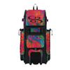 Boombah Rolling Catchers Superpack Baseball/Softball Gear Bag - 23-1/2" x 13-1/2" x 9-1/2" - Lava 3 Multi - Telescopic Handle - Holds 4 Bats - Wheeled Version view 1