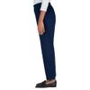 Alfred Dunner Women's Sateen Mid-Rise Straight Leg Short Length Pant Size 8 Navy view 4