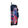 Boombah Rolling Catchers Superpack Baseball/Softball Gear Bag - 23-1/2" x 13-1/2" x 9-1/2" - Flow 2 Navy/Red/White - Telescopic Handle - Holds 4 Bats - Wheeled Version view 2