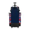 Boombah Rolling Catchers Superpack Baseball/Softball Gear Bag - 23-1/2" x 13-1/2" x 9-1/2" - Flow 2 Navy/Red/White - Telescopic Handle - Holds 4 Bats - Wheeled Version view 3