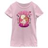 Fifth Sun Rugrats Baby Valentine Girls Short Sleeve Tee Shirt, Light Pink, X-Large view 1