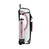 Boombah Rolling Catchers Superpack Baseball/Softball Gear Bag - 23-1/2" x 13-1/2" x 9-1/2" - Baseball 2 White/Red/Black - Telescopic Handle - Holds 4 Bats - Wheeled Version view 2