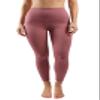 90 Degree By Reflex Performance Activewear - Printed Yoga Leggings - Snake Rouge Blush Elastic Free - XS view 2