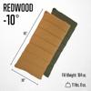 ALPS OutdoorZ Redwood -10 Sleeping Bag, Plaid Flannel Lined, Cotton Canvas view 2