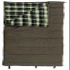 ALPS OutdoorZ Redwood -25 Sleeping Bag, Plaid Flannel Lined, Cotton Canvas/Extreme Cold Weather/Oversized/Extra Warm/TechLoft Insulation view 1