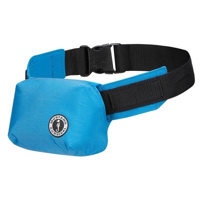 Mustang Survival Minimalist Belt Pack PFD (Color: Azure Blue)