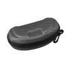 Yamrots 2 Pcs Zipper Hard Sunglasses Cases Portable Travel Eyeglasses Cases with Plastic Hook (Black White) view 4