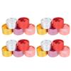 Cabilock 20pcs Round Jewelry Box Elegant Design for Earring and Bowtie Storage Pearlized Packaging view 1