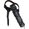 BLESSUME Medieval Knight Belt with Sword Frog Holster Rapier Scabbard Holder 1pc (Black 10) view 1