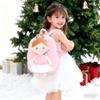 Gloveleya Toddler Backpack with Rag Doll Baby Gifts Angel Girl Pink view 2