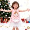Gloveleya Toddler Backpack with Rag Doll Baby Gifts Angel Girl Pink view 4