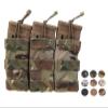 Emerson Modular Triple Open Top Magazine Pouch Combat Molle MAG Pouch (Multicam Black) view 1