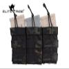 Emerson Modular Triple Open Top Magazine Pouch Combat Molle MAG Pouch (Multicam Black) view 2